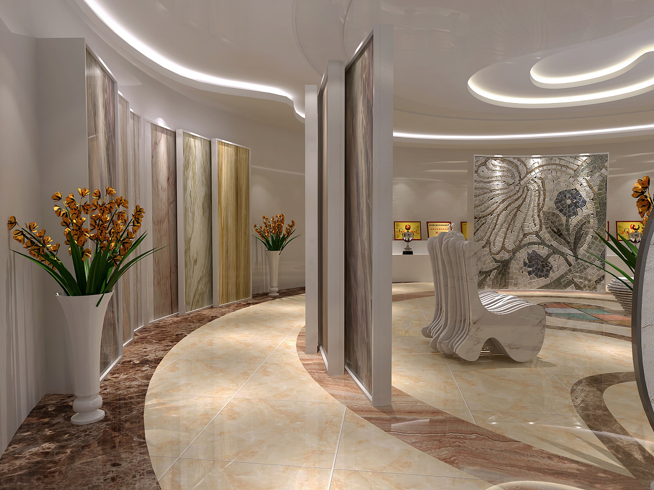 《英釗大理石展廳》-成都展廳裝修丨成都展廳設(shè)計(jì)公司|空間|室內(nèi)設(shè)計(jì)|成都展廳設(shè)計(jì)_ 