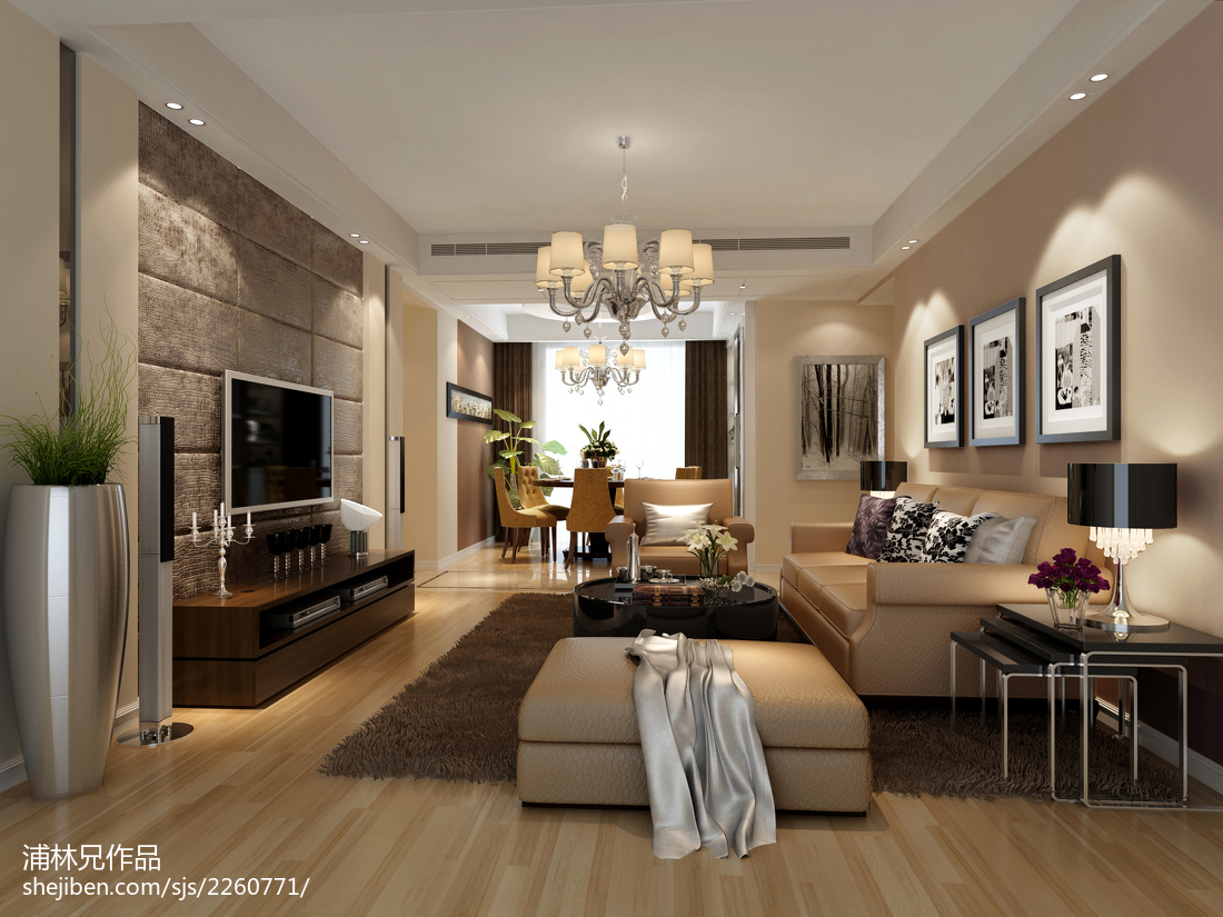 電視背景墻設(shè)計圖圖片欣賞 &ndash; 設(shè)計本裝修效果圖